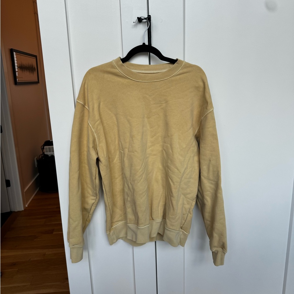 Madewell Women’s Beige Crewneck Sweater